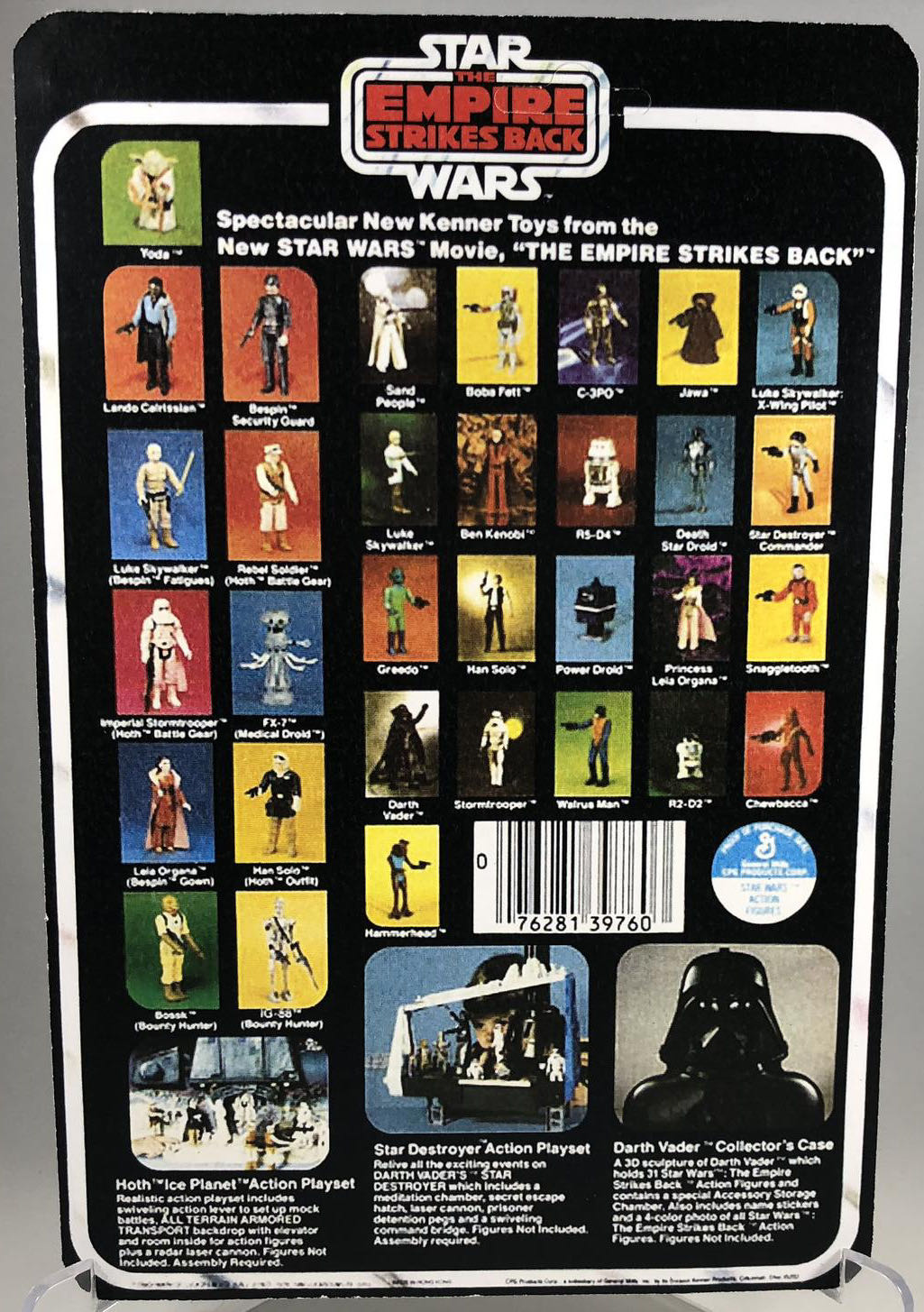 Bossk - Kenner (Kenner 3.75” 1979- 85: ESB) action figure collectible [Barcode 871810009817] - Main Image 2
