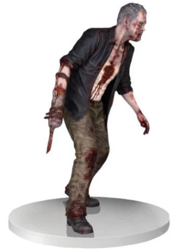 The Walking Dead AMC: Merle Dixon Walker Limited Edition Statue - Gentle Giant Ltd. (post-apocalyptic survival horror movie theme) action figure collectible [Barcode 871810010516] - Main Image 3