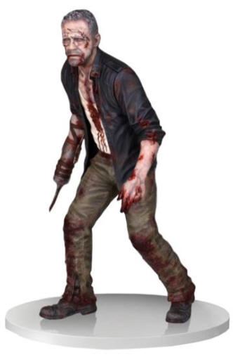 The Walking Dead AMC: Merle Dixon Walker Limited Edition Statue - Gentle Giant Ltd. (post-apocalyptic survival horror movie theme) action figure collectible [Barcode 871810010516] - Main Image 4
