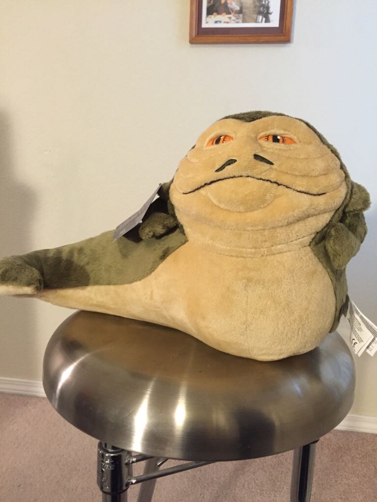 Star Wars Plush: Jabba The Hutt (medium) - Underground Toys (Star Wars Plush) action figure collectible [Barcode 882041006728] - Main Image 1