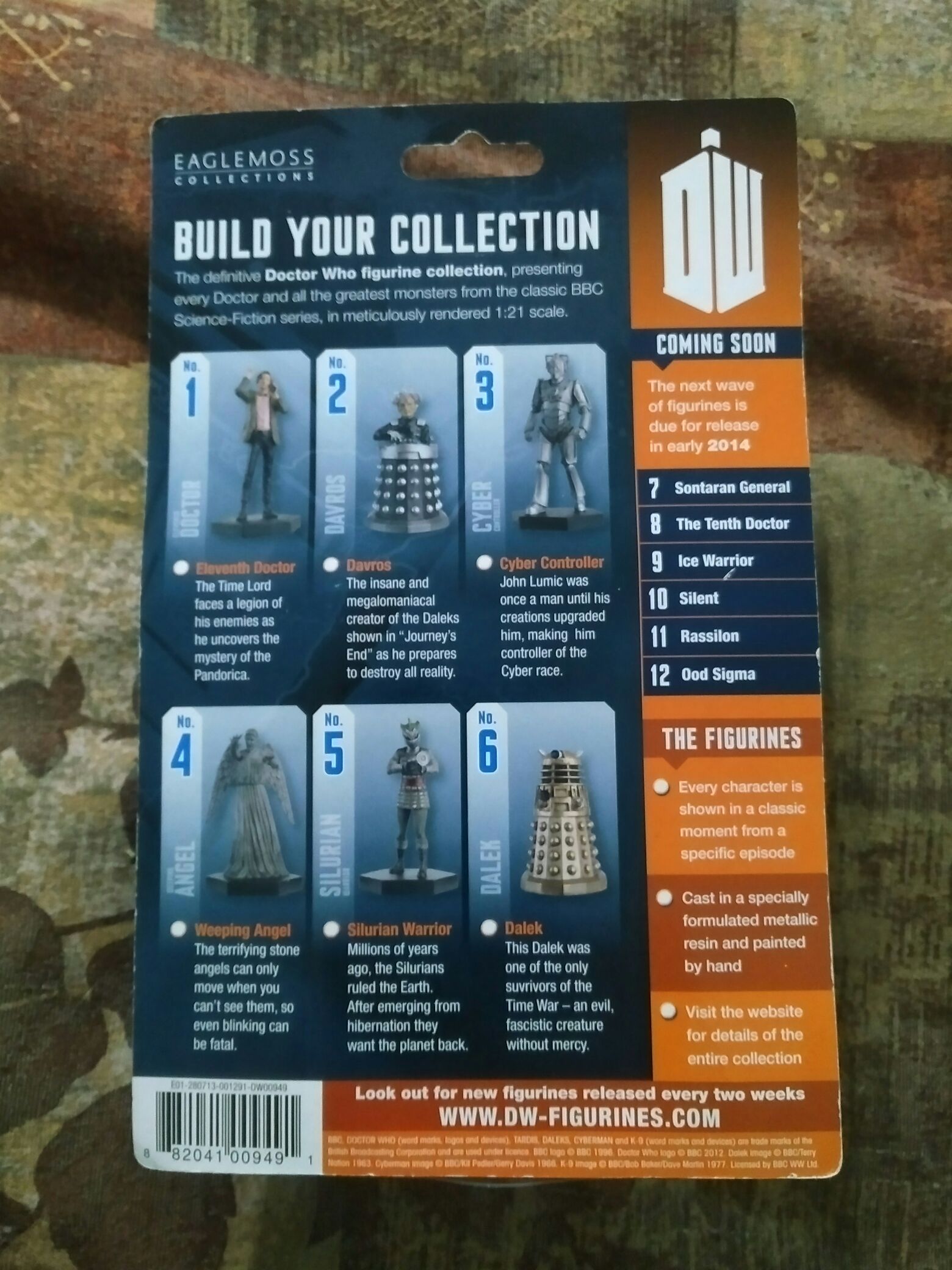 Weeping Angel - Eaglemoss Collections (Doctor Who) action figure collectible [Barcode 882041009491] - Main Image 2