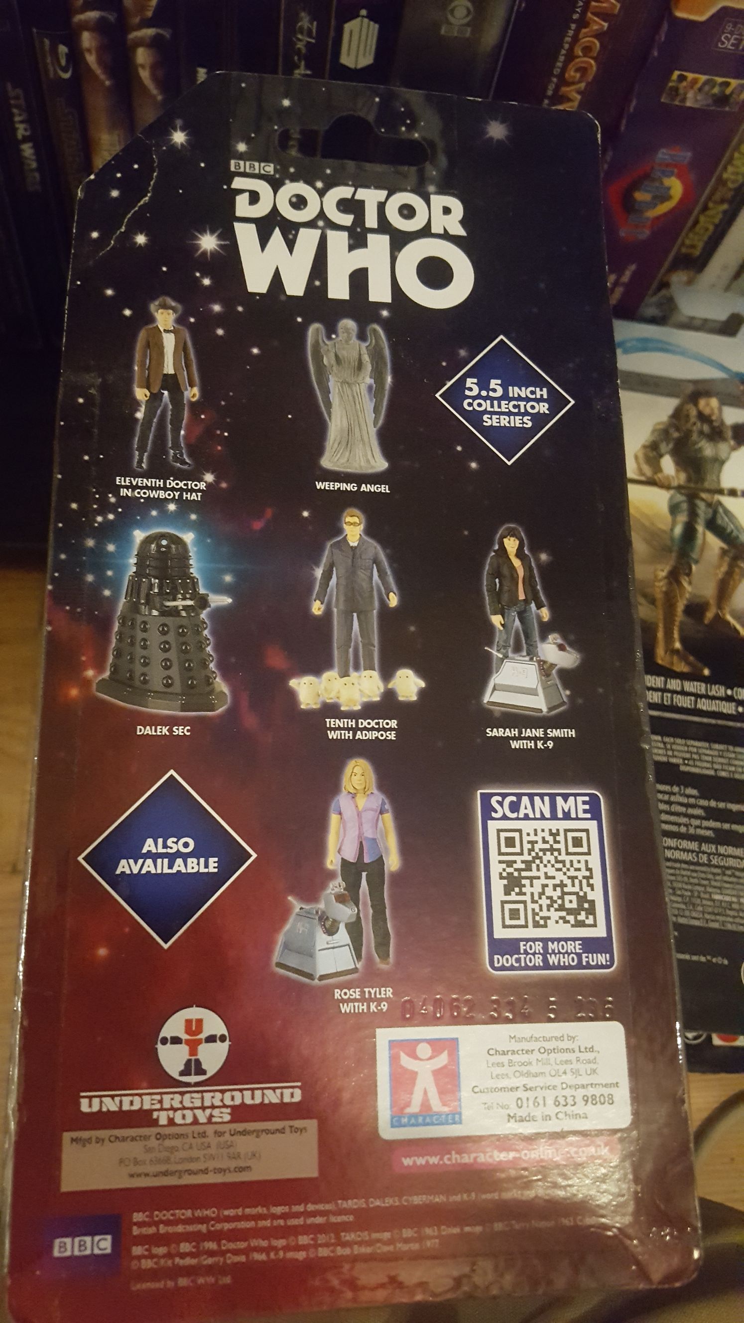 Doctor Who The Eleventh Doctor in Cowboy Hat - Underground Toys (Doctor Who) action figure collectible [Barcode 882041026634] - Main Image 2