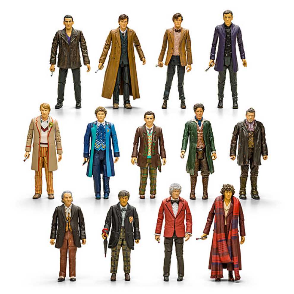 Doctor Who Thirteen Doctors Collector Figure Set - Character Options (Doctor Who) action figure collectible [Barcode 882041033519] - Main Image 4