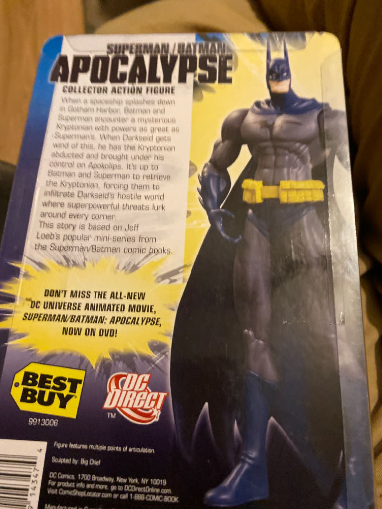 Batman: Best Buy Exclusive - DC Direct (Superman/Batman - Apocalypse) action figure collectible [Barcode 883929143474] - Main Image 2