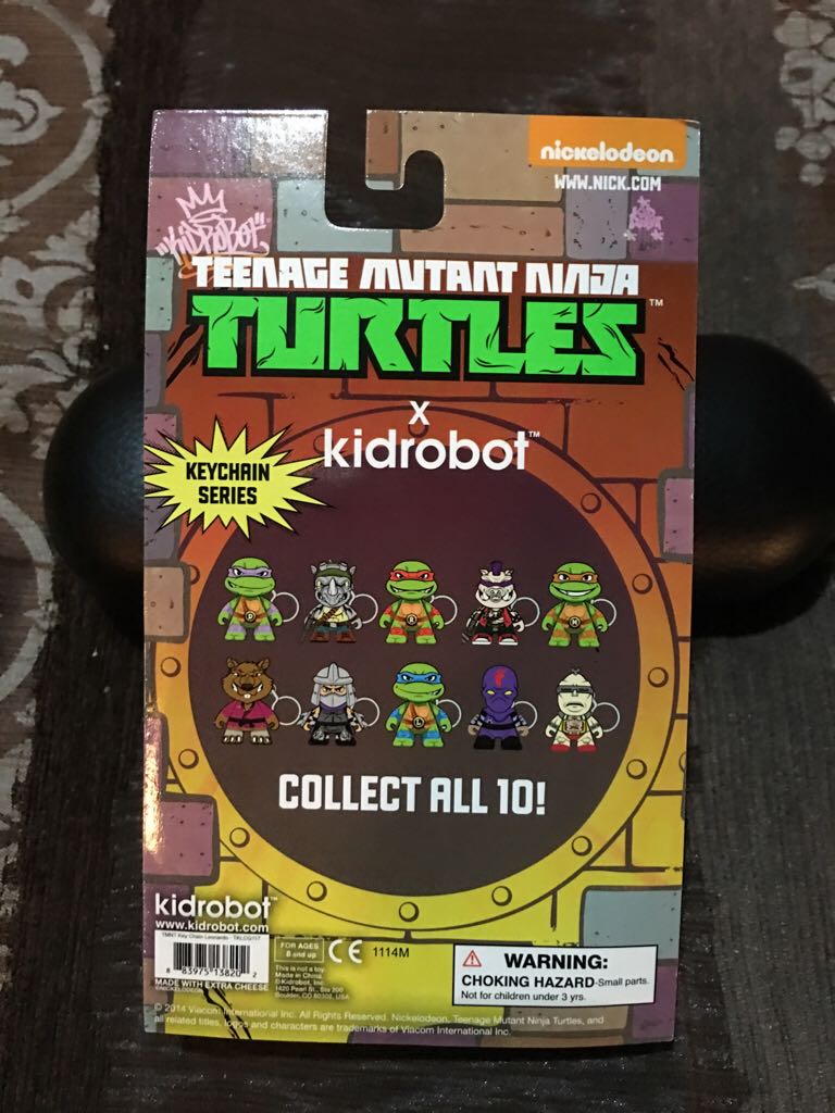 K-Leonardo - Kidrobot (Tmnt Keychains) action figure collectible [Barcode 883975138202] - Main Image 2