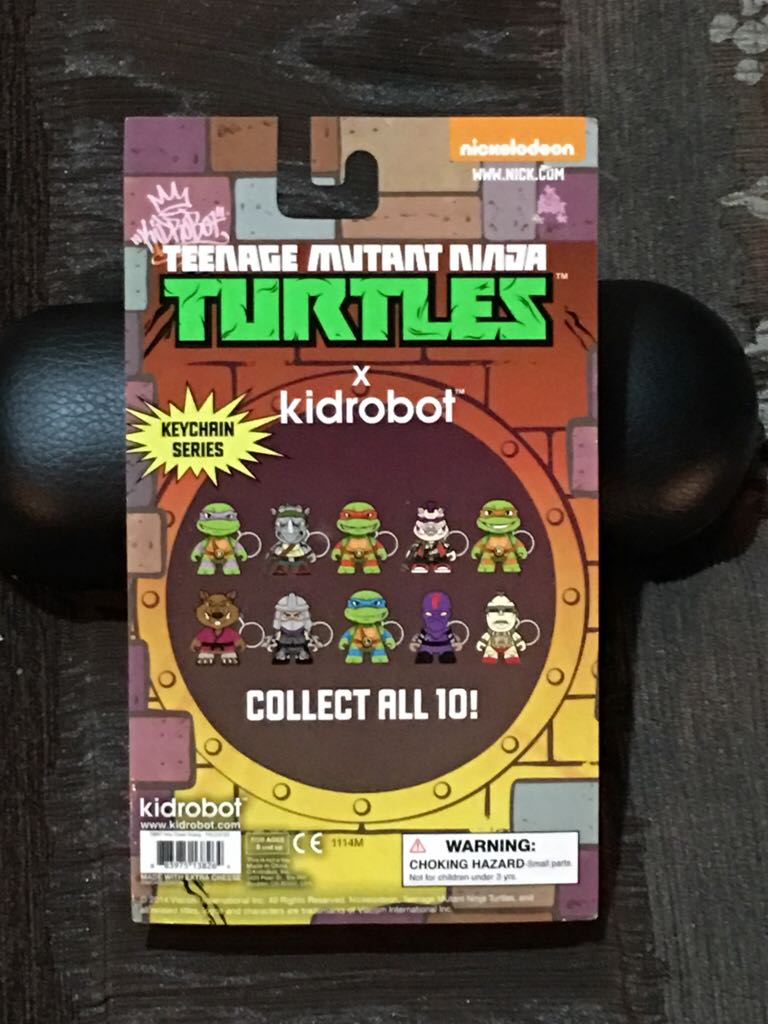 K-Krang - Kidrobot (Tmnt Keychains) action figure collectible [Barcode 883975138264] - Main Image 2