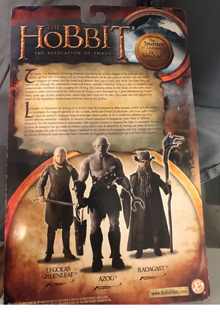 Hobbit: Desolation of Smaug 6 Inch Collector Action Figure Radagast - Funko (The Hobbit) action figure collectible [Barcode 885561160369] - Main Image 2