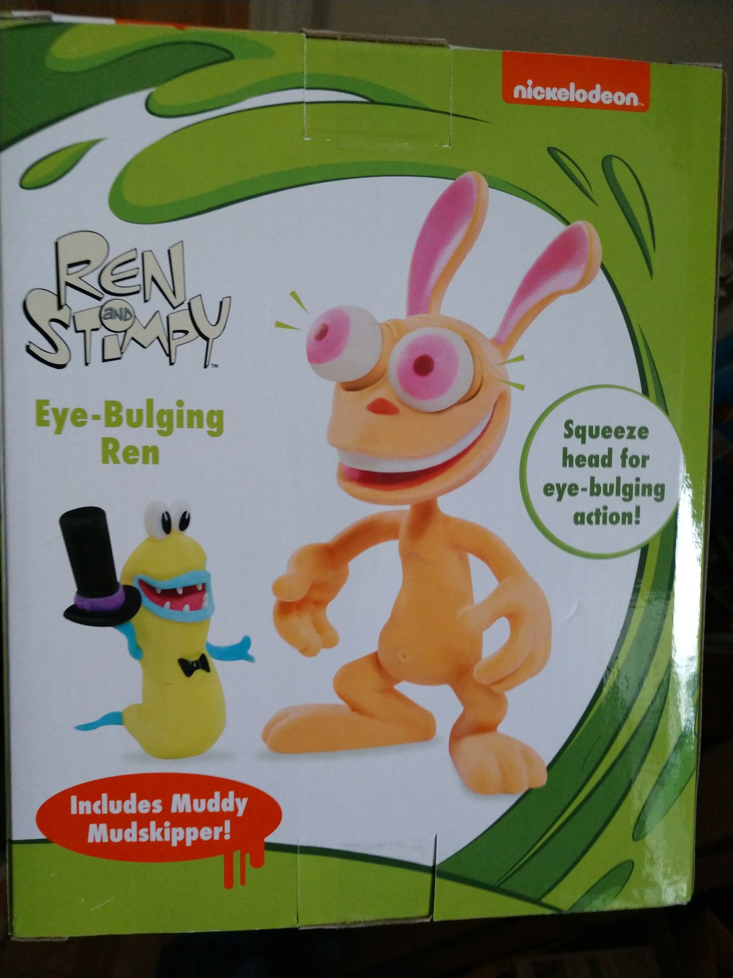 Ren (Eye-Bulging) - Nickelodeon (Ren And Stimpy) action figure collectible [Barcode 886144465666] - Main Image 2