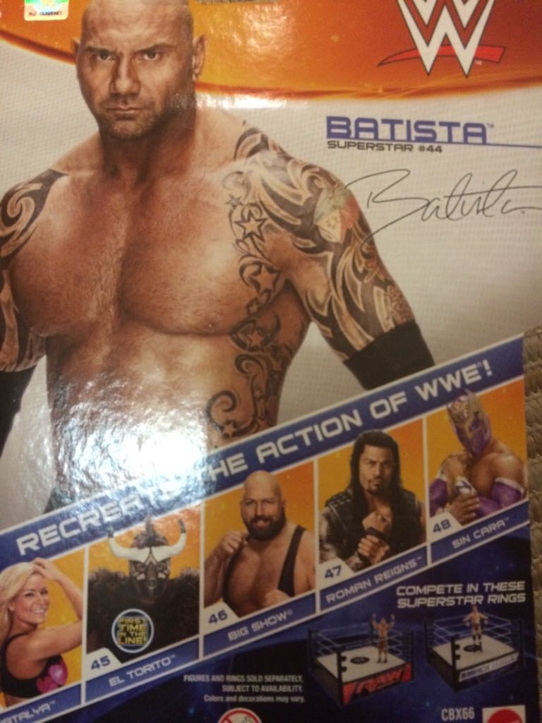 Batista (Basic #44)  action figure collectible [Barcode 887961016857] - Main Image 2
