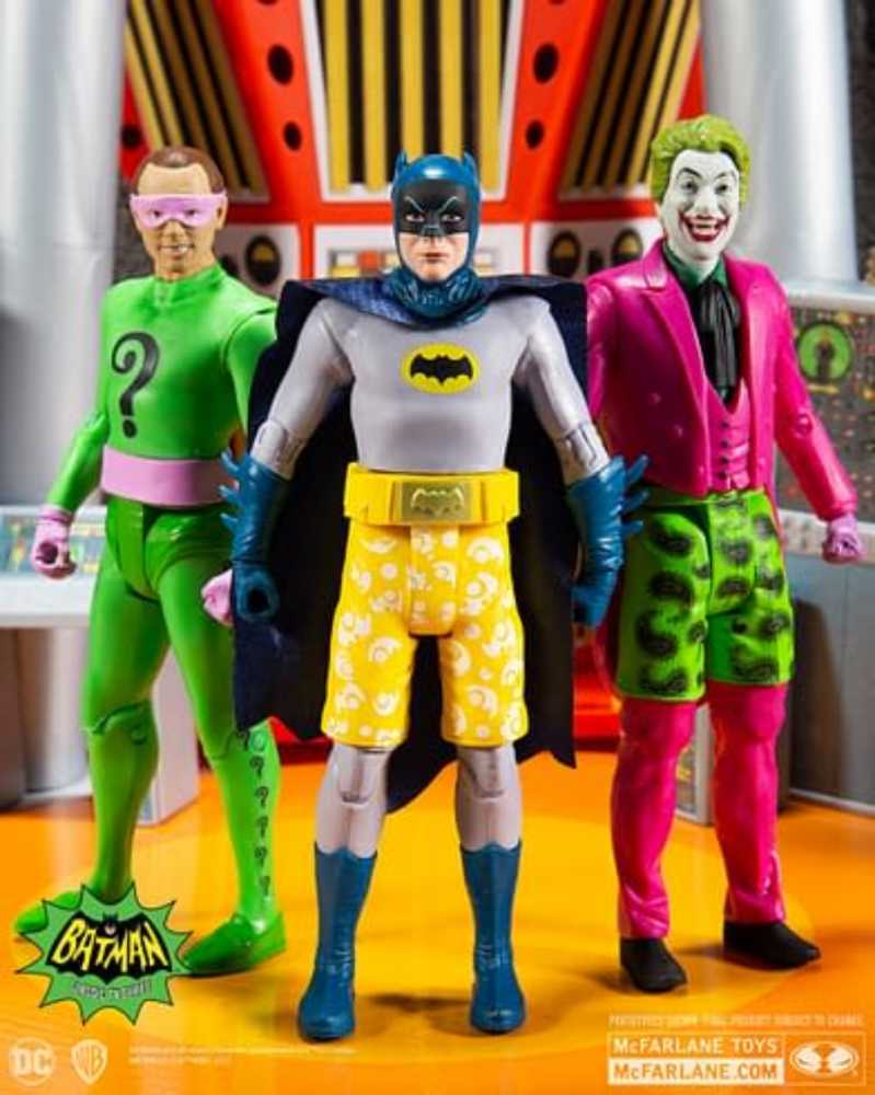 Mattel Batman Classic Series Joker Surfs Up - Mattel DC (Batman classics 1966 tv series) action figure collectible [Barcode 887961031010] - Main Image 4