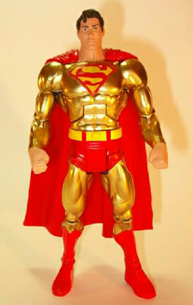 Superman: Golden Edition Reissue - Matty Collector (DC Super Powers Collection) action figure collectible [Barcode 887961033540] - Main Image 1
