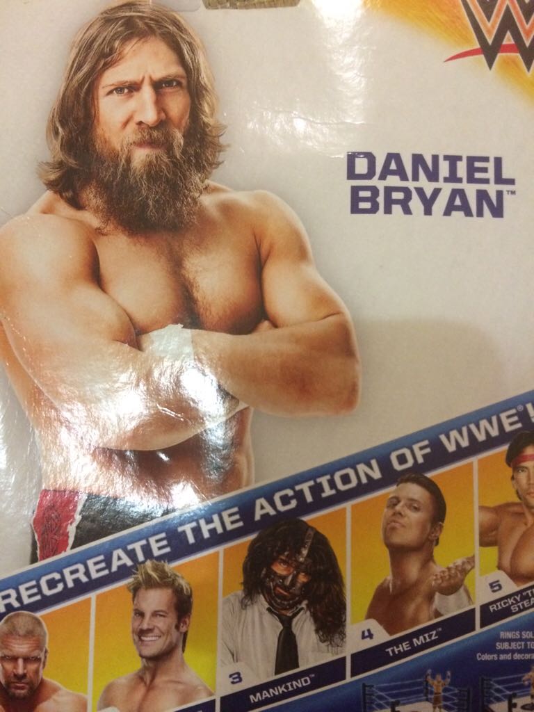 Daniel Bryan (Basic #6)  action figure collectible [Barcode 887961035377] - Main Image 2