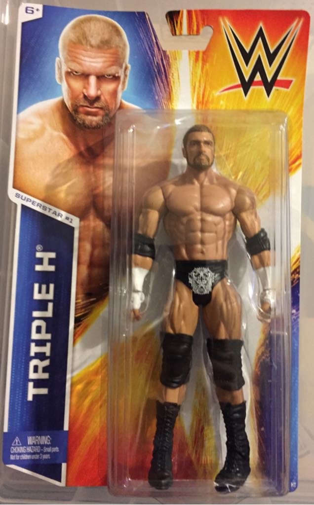 Triple H (2014) - Mattel (WWE Basic Series) action figure collectible [Barcode 887961035384] - Main Image 1
