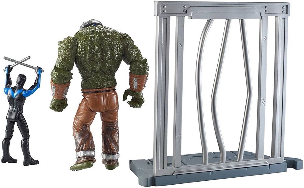 Nightwing vs. Killer Croc - Mattel (DC Comics - Multiverse) action figure collectible [Barcode 887961054118] - Main Image 3