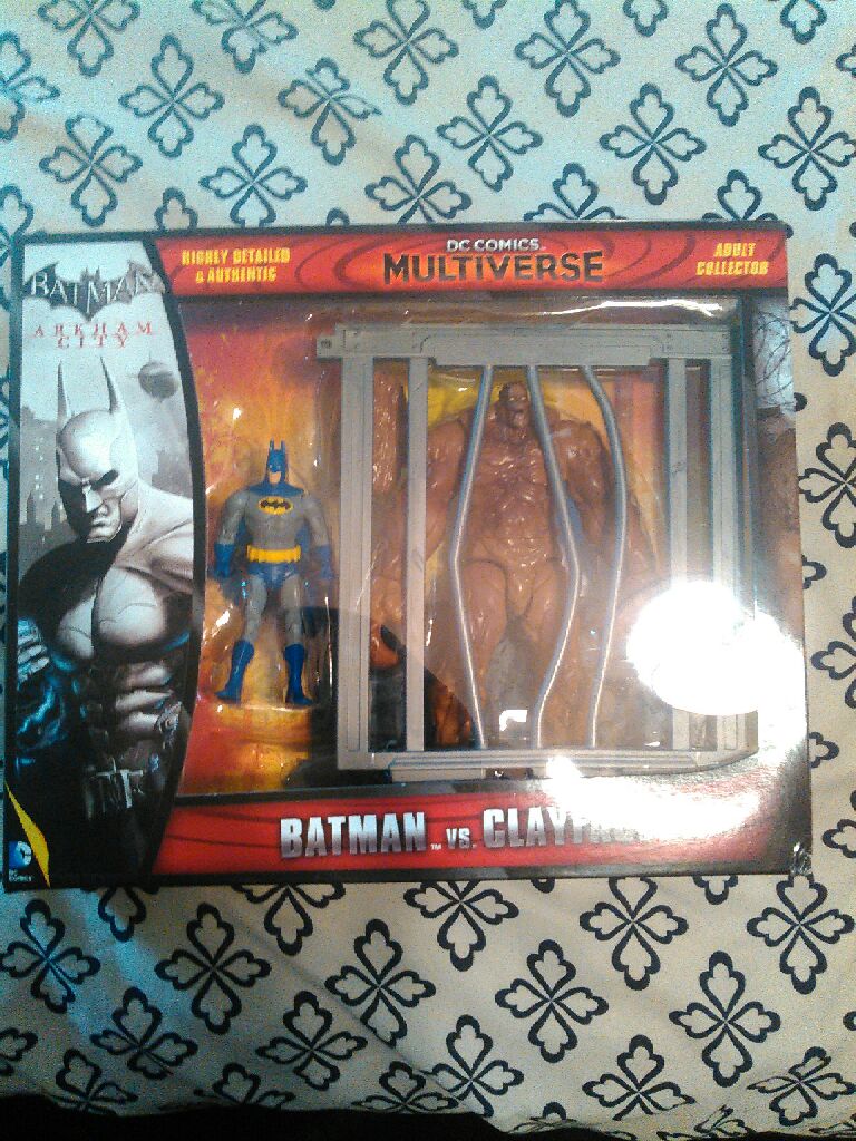 Batman vs Clayface - Dc Comics multiverse action figure collectible [Barcode 887961054132] - Main Image 2