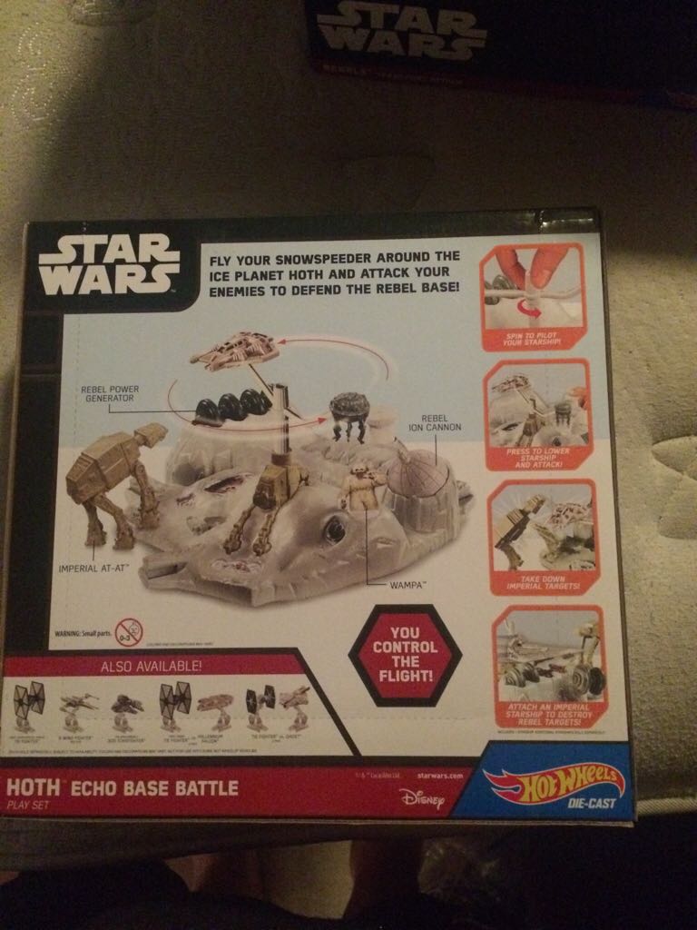 Hot Wheels - Hoth Battle - Mattel (Hot Wheel Star Wars) action figure collectible [Barcode 887961069662] - Main Image 2