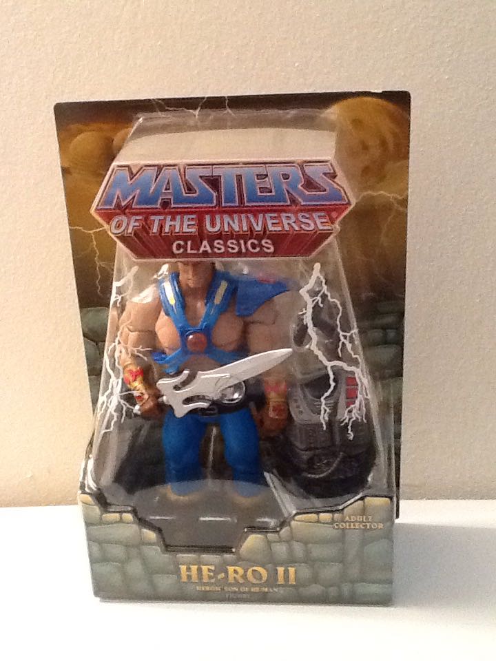 He-ro II - Mattel (MOTU Classics) (Masters Of The Universe Classics) action figure collectible [Barcode 887961078169] - Main Image 2