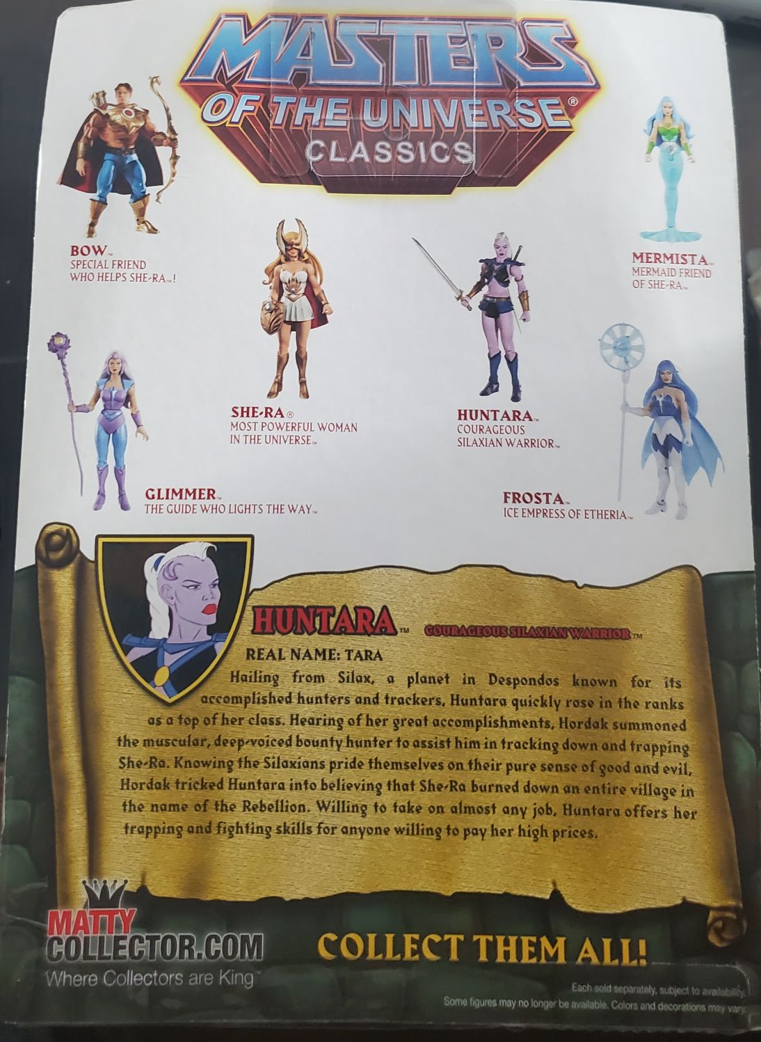 Huntara - Mattel (Masters Of The Universe Classics) action figure collectible [Barcode 887961078213] - Main Image 2