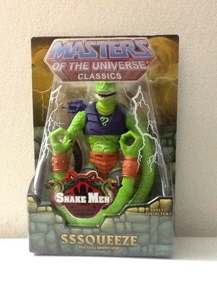 Sssqueeze - Mattel (Masters Of The Universe Classics) action figure collectible [Barcode 887961078237] - Main Image 2