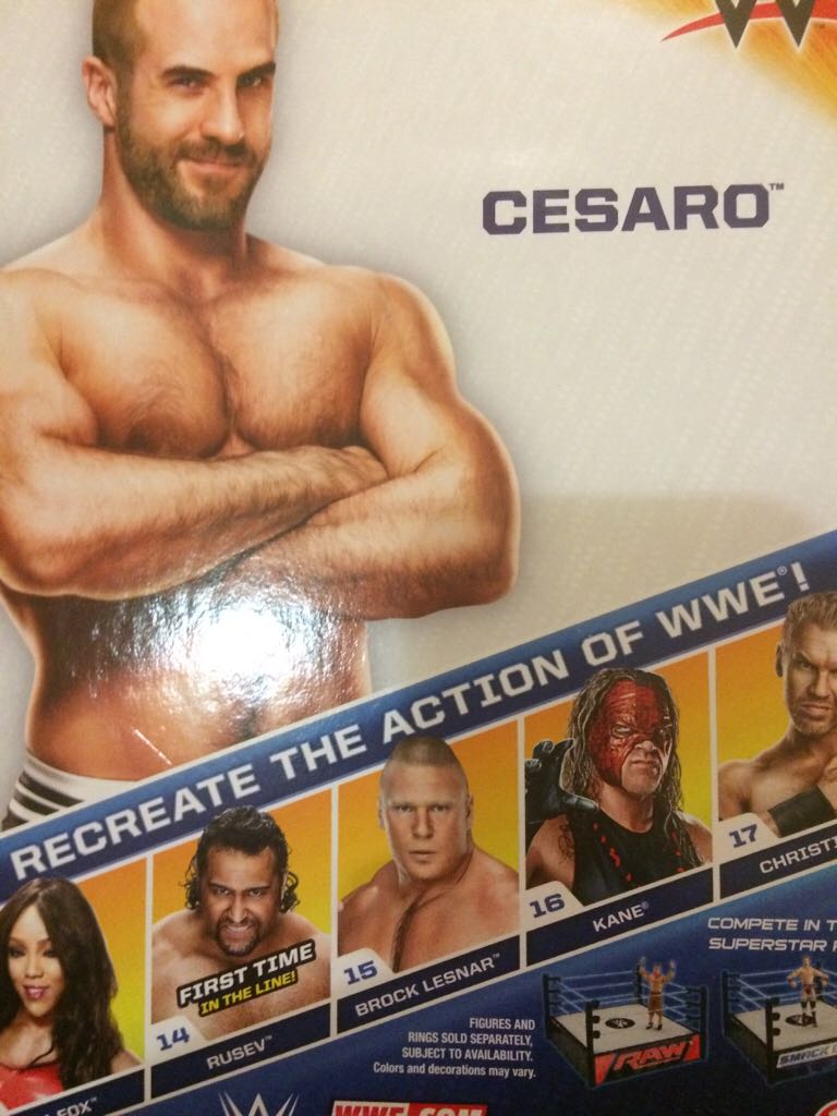 Cesaro (Basic #18)  action figure collectible [Barcode 887961082647] - Main Image 2