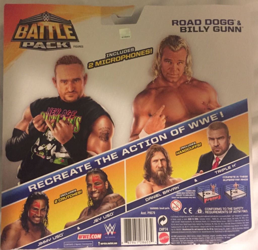 New Age Outlaws - Mattel (WWE Battle Pack) action figure collectible [Barcode 887961086034] - Main Image 2