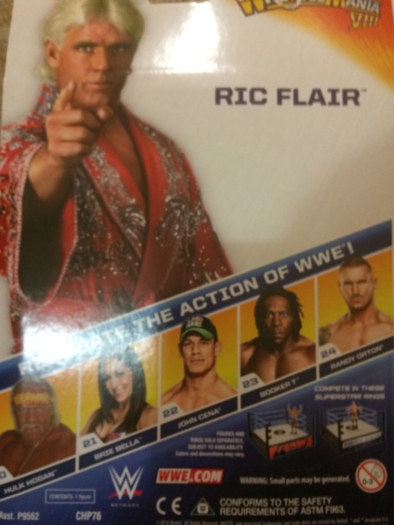 Ric Flair Wrestlemania Heritage Series - Mattel (WWE BASIC FIGURE) action figure collectible [Barcode 887961086065] - Main Image 2