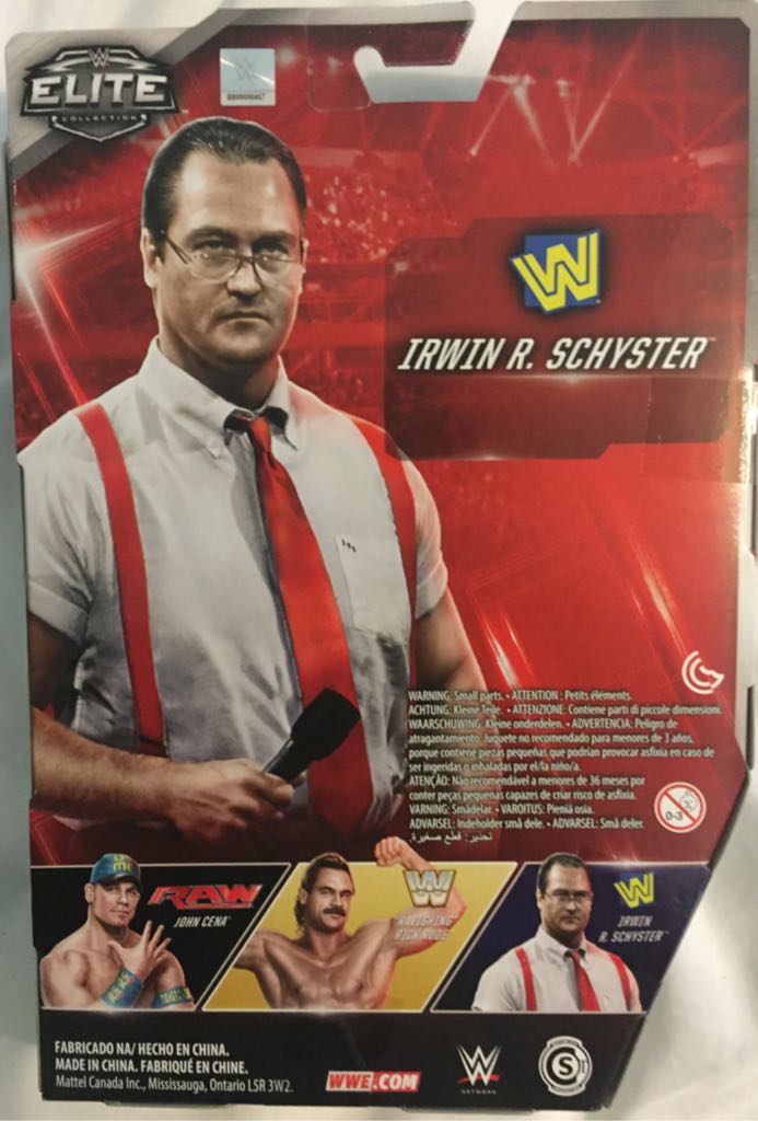 Irwin R. Schyster (IRS) - Mattel (WWE Elite Series 40) action figure collectible [Barcode 887961087901] - Main Image 2