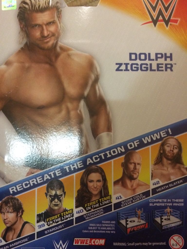 Dolph Ziggler (Basic #37)  action figure collectible [Barcode 887961092370] - Main Image 2