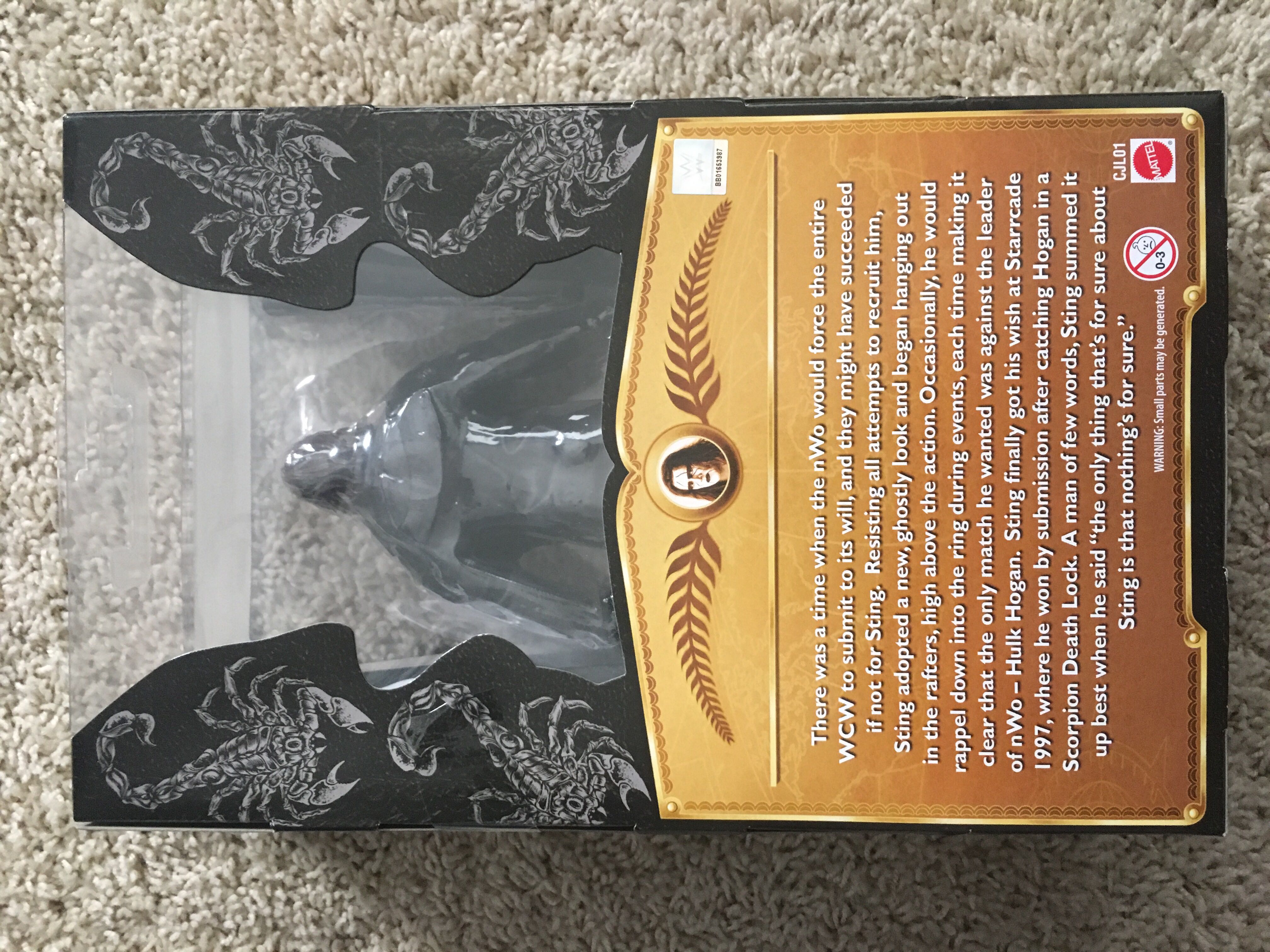 Sting - Mattel (Mattel Elite Collection Defining Moments) action figure collectible [Barcode 887961099768] - Main Image 2