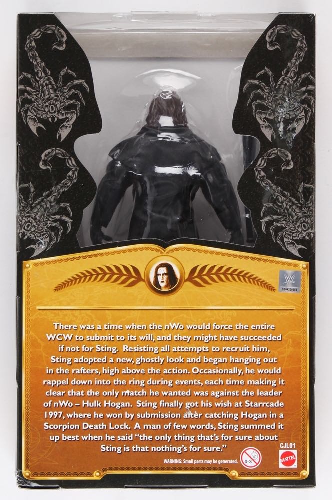 Sting - Mattel (Mattel Elite Collection Defining Moments) action figure collectible [Barcode 887961099768] - Main Image 4