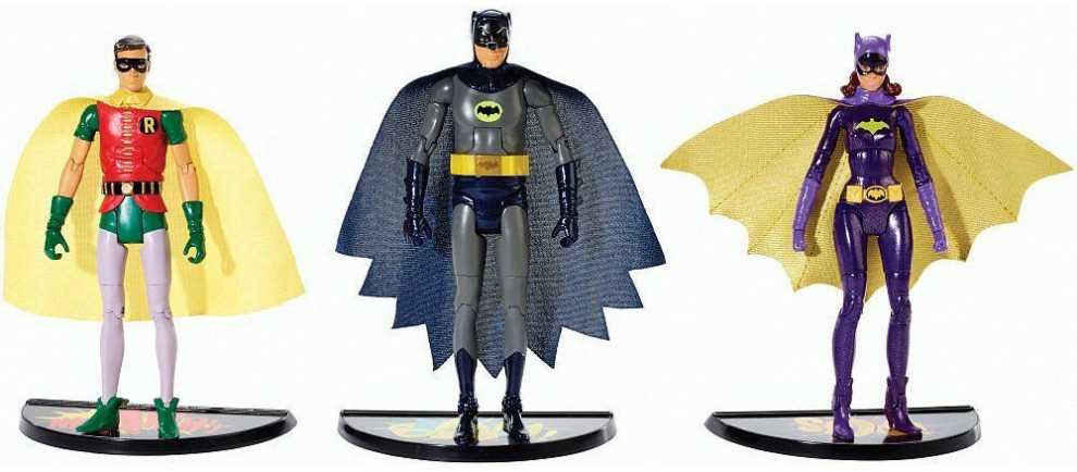 Batman: ‘66 Robin - Mattel (Classic TV Series 3-pack) action figure collectible [Barcode 887961116106] - Main Image 3