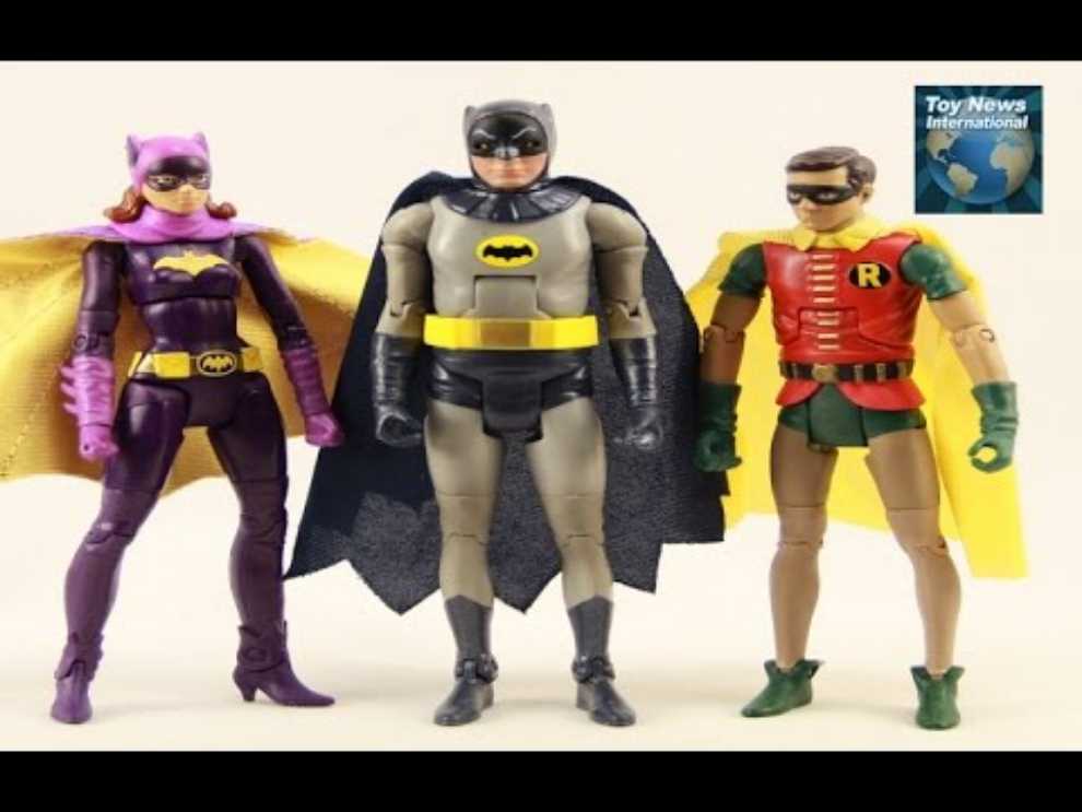 Batman: ‘66 Robin - Mattel (Classic TV Series 3-pack) action figure collectible [Barcode 887961116106] - Main Image 4