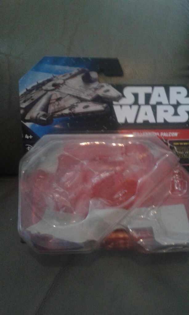 Hot Wheels Star Wars Vehicle Millennium Falcon TFA - Hot Wheels by Mattel (Star Wars Hot Wheels) action figure collectible [Barcode 887961127942] - Main Image 2