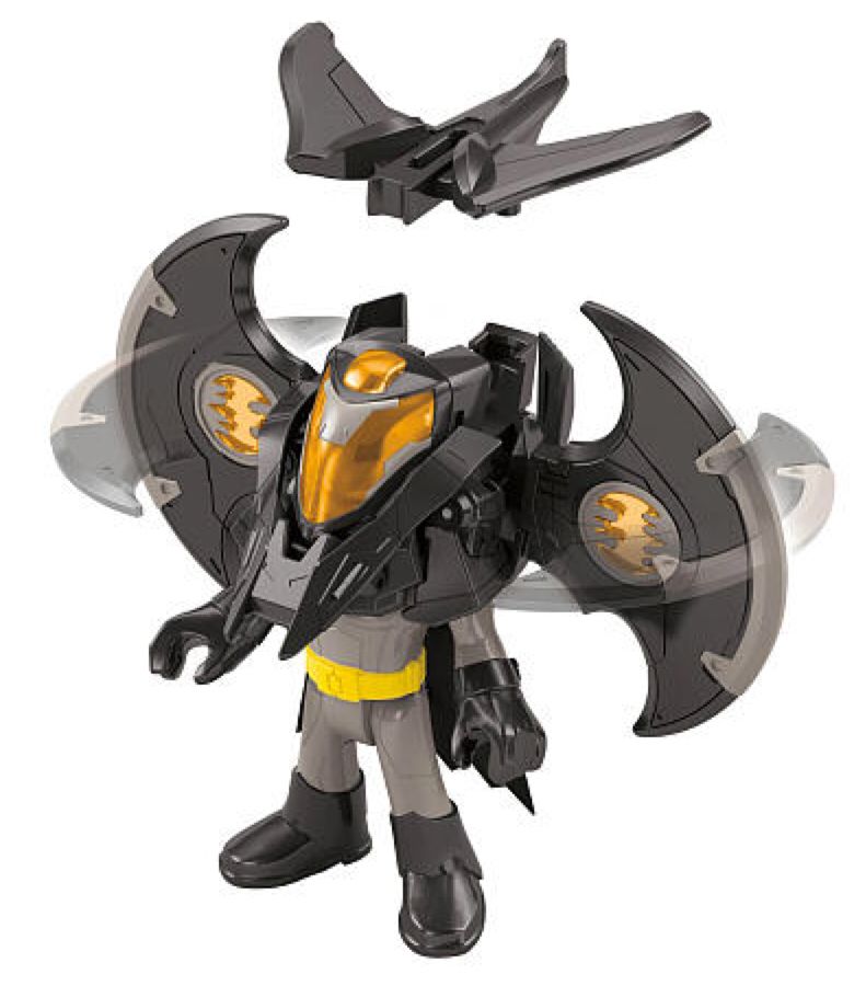 Imaginext: Battle Armor Batman - Fisher Price (DC Super Friends) action figure collectible [Barcode 887961183856] - Main Image 1