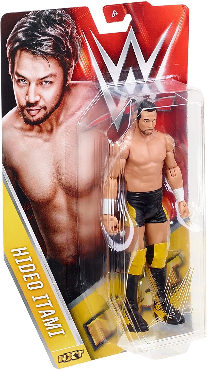Hideo Itami - Basic Series - Mattel Wwe (Wwe Wrestling) action figure collectible [Barcode 887961197167] - Main Image 4