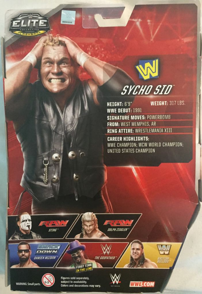 Sycho Sid - Mattel (Mattel Elite Collection) action figure collectible [Barcode 887961198171] - Main Image 2
