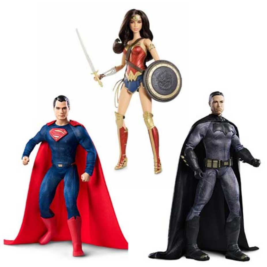 Barbie Collector Batman v Superman: Dawn of Justice Superman Doll - DC Mattel (Batman vs. Superman: Dawn of Justice) action figure collectible [Barcode 887961205107] - Main Image 4