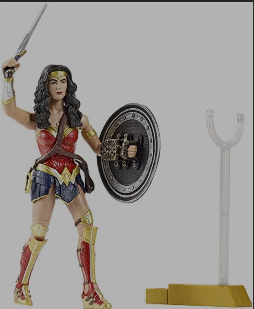 Wonder Woman DC Red - Mattel (Batman V Superman: Dawn Of Justice) action figure collectible [Barcode 887961224931] - Main Image 3