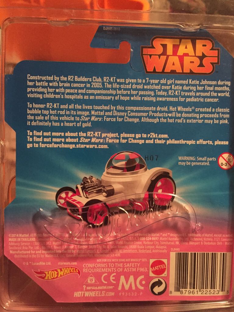 Star Wars Celebration Anaheim 2015 R2 Kt Hot Wheels - Mattel (Star Wars Celebration Memorabilia) action figure collectible [Barcode 887961225235] - Main Image 2