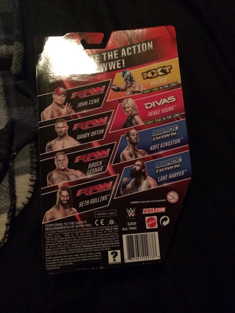 Renee Young - Basic Series - Mattel Wwe (Wwe Basic) action figure collectible [Barcode 887961229738] - Main Image 2