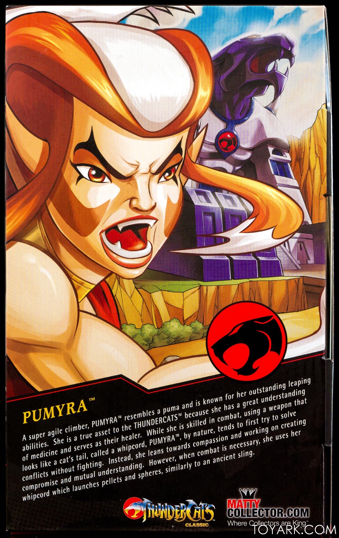 Thundercats (Classics) - Pumyra - Mattel (Wave 1) action figure collectible [Barcode 887961231007] - Main Image 2