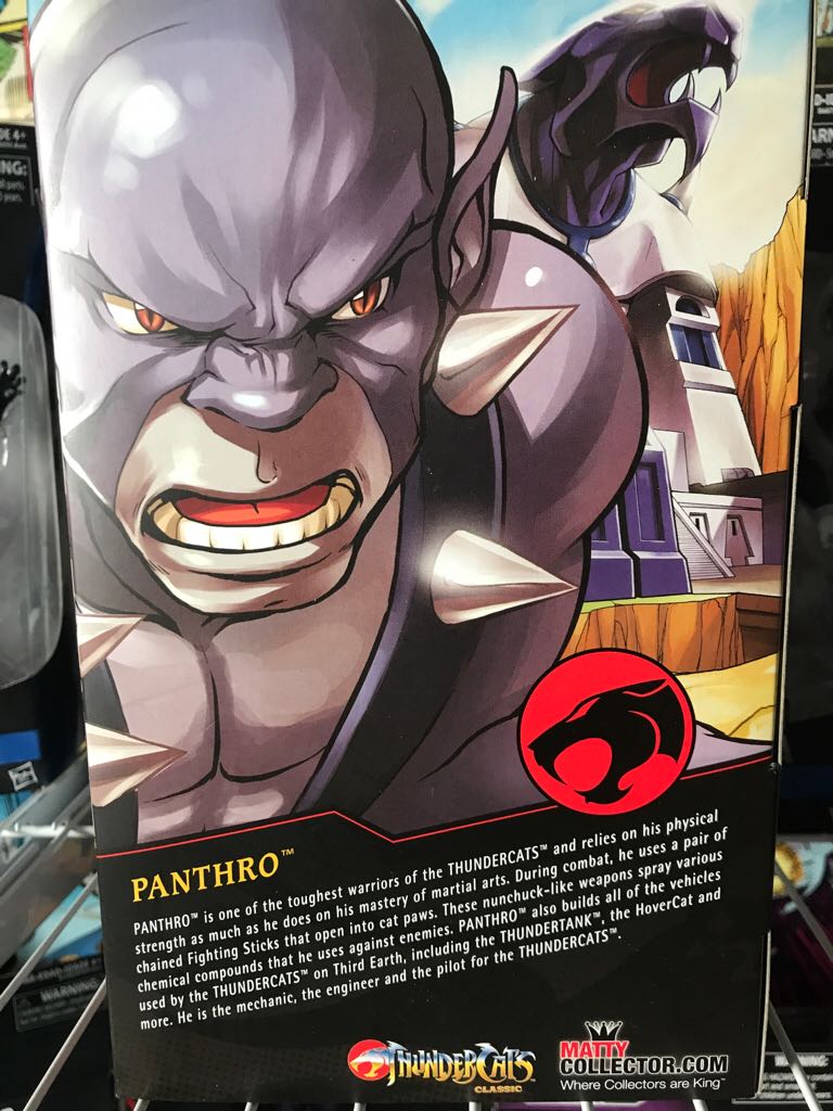 Thundercats (Classics): Panthro - Mattel (Wave 1) action figure collectible [Barcode 887961231014] - Main Image 2