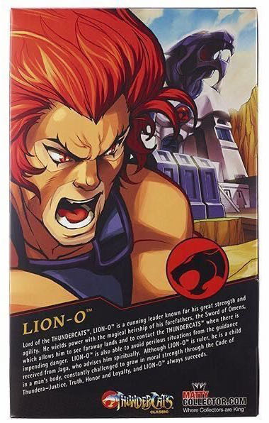Thundercats (Classics): Lion-O - Mattel (Wave 1) action figure collectible [Barcode 887961231021] - Main Image 2