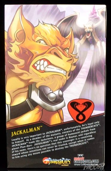 Thundercats (Classics) - Jackalman - Mattel Inc (Classics) action figure collectible [Barcode 887961231069] - Main Image 2