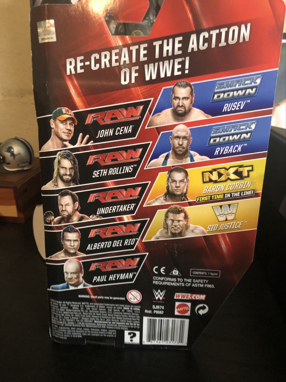 Paul Heyman - Mattel (Mattel Basic) action figure collectible [Barcode 887961231731] - Main Image 2