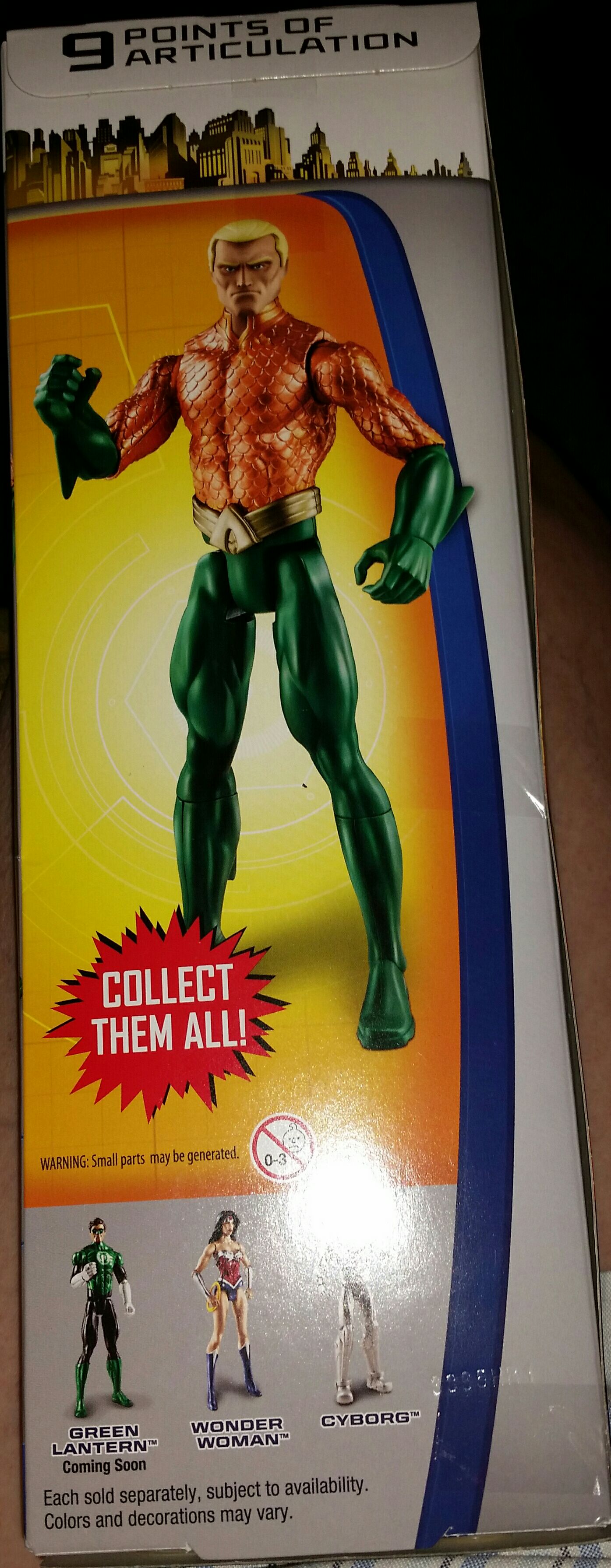 Aquaman - DC Comics, Aquaman, 12” Figure - Mattel (Batman Unlimited) action figure collectible [Barcode 887961231946] - Main Image 2