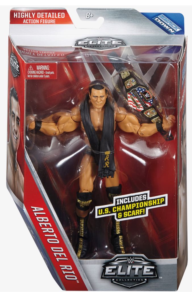 Alberto Del Rio - Mattel (WWE Elite Series 43) action figure collectible [Barcode 887961232905] - Main Image 1