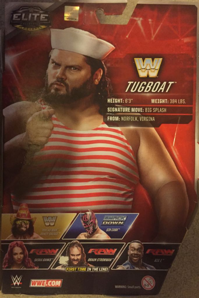 Tugboat - Mattel (Elite Series) action figure collectible [Barcode 887961232936] - Main Image 2