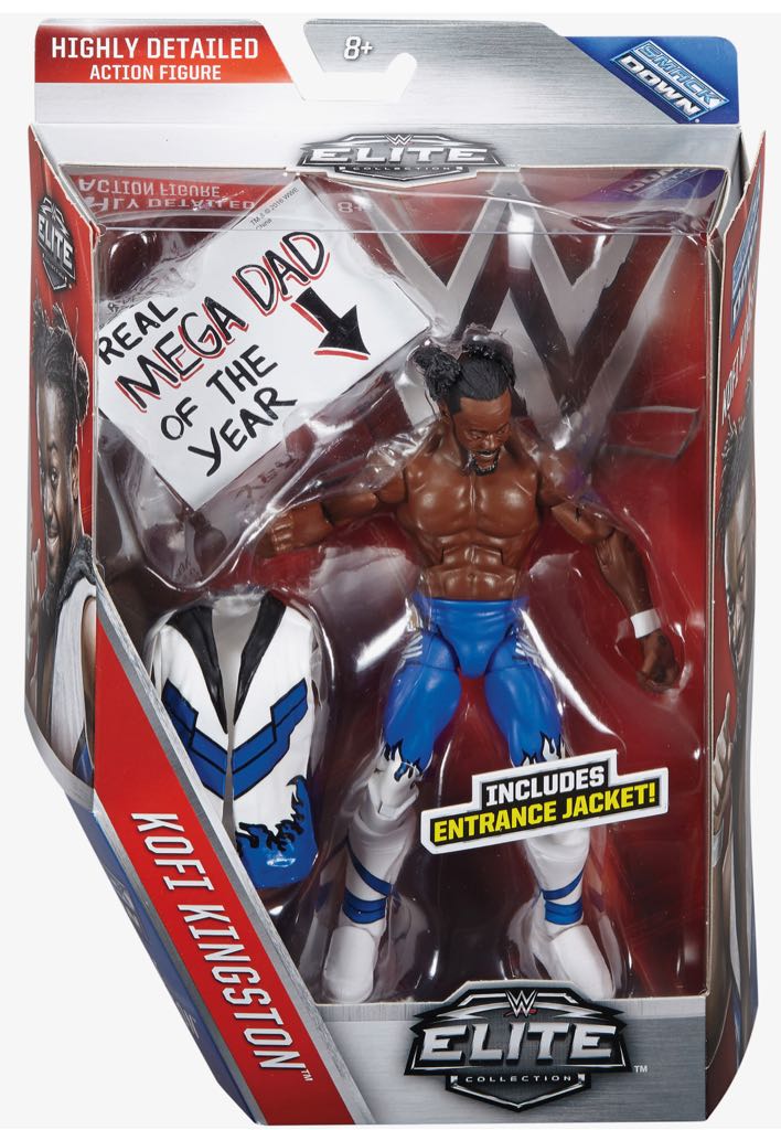 WWE: Kofi Kingston - Mattel (WWE Elite Collection Series) action figure collectible [Barcode 887961233018] - Main Image 1