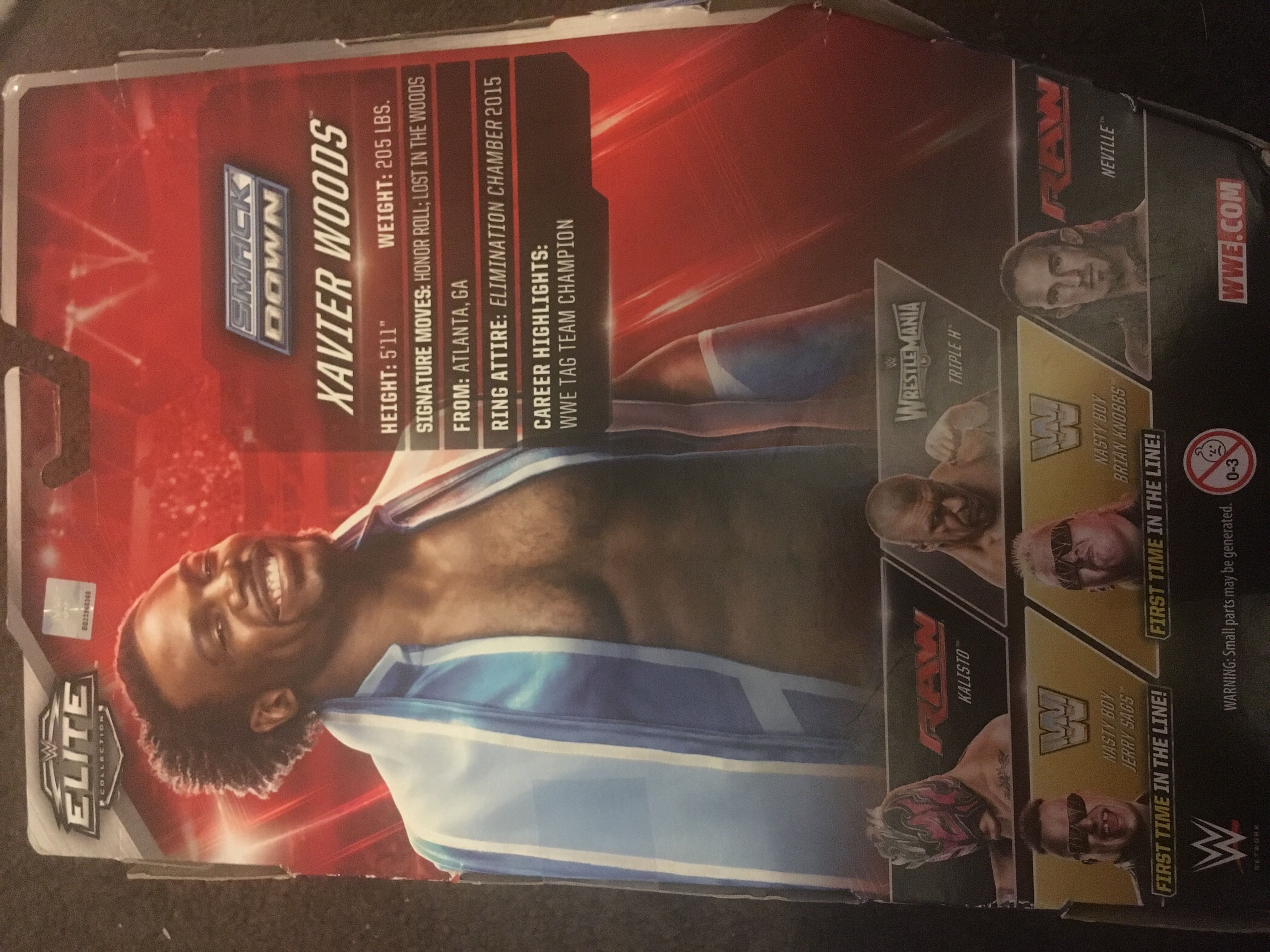 Xavier Woods - Mattel (WWE Elite Collection Series) action figure collectible [Barcode 887961233032] - Main Image 2